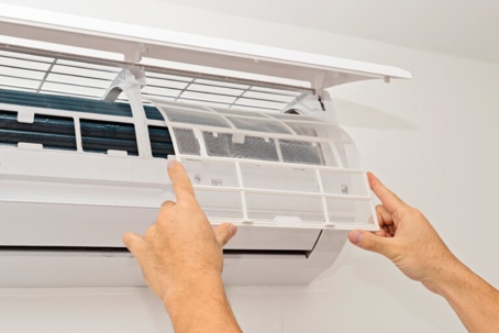 Ductless mini split system.